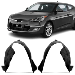 Par/Un Parabarro Dianteiro Veloster 2012 2013 2014 2015 1ª Linha Novo