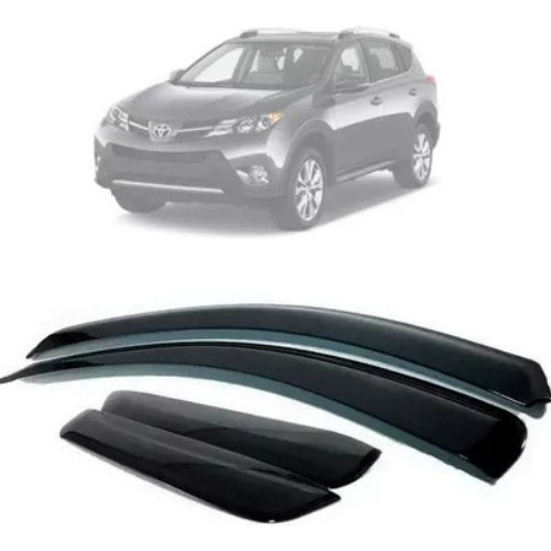 Calha De Chuva Rav4 2019 A 2024 4 Portas