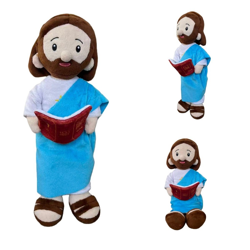 Boneca De Pelúcia Robe Azul De 30 Cm 11.8 Polegadas Com Livro Aberto Boneco Colecionável De Poliéster Macio Brinquedo Fo