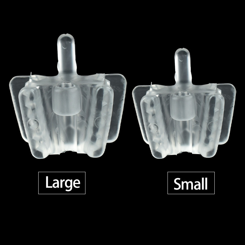 3 Pçs/set Abridor De Silicone Retrator De Suporte Transparente