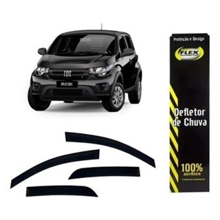 Defletor Calha de Chuva Mobi 2016 a 2023 4 Portas Ecoflex em Oferta na Shopee