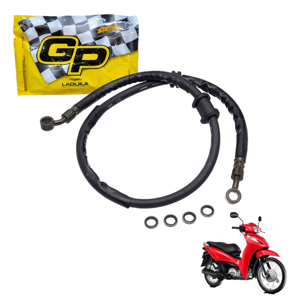 Mangueira Flexivel Do Freio Diant. Biz 125 Ks/es 2009/2013 Gp7 Original