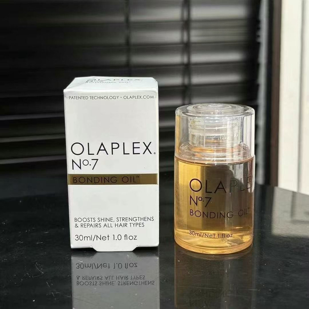 OLAPLEX No. 7 óleo capilar 30ml melhora o Frizz, suave, proteção térmica, reparo seco em Oferta na Shopee
