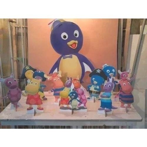 Backyardigans - 12 Displays De Festa De 20cm Totens