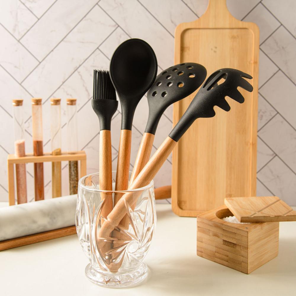 Porta Talher Lyor Prima de Cristal Incolor 10,5cm x 13cm em Oferta na Shopee