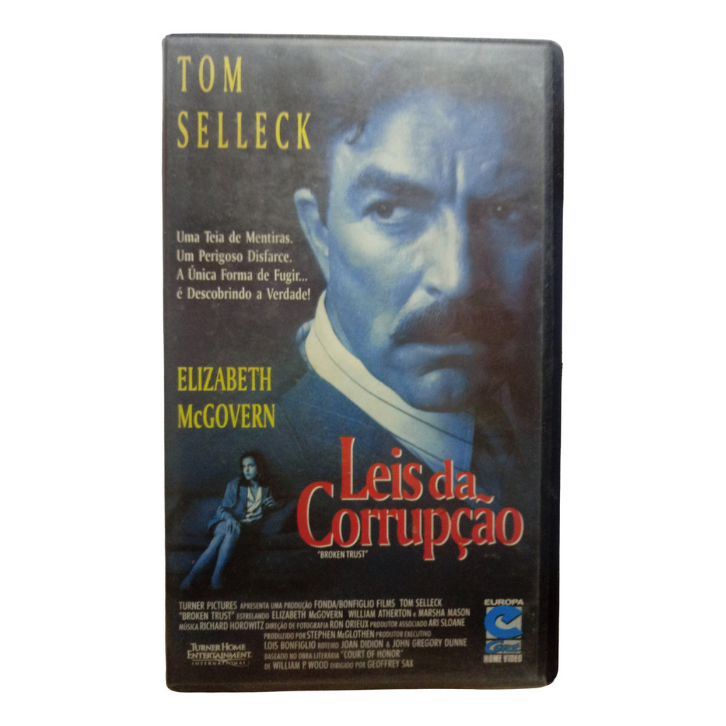 Vhs Leis Da Corrupção - Tom Selleck