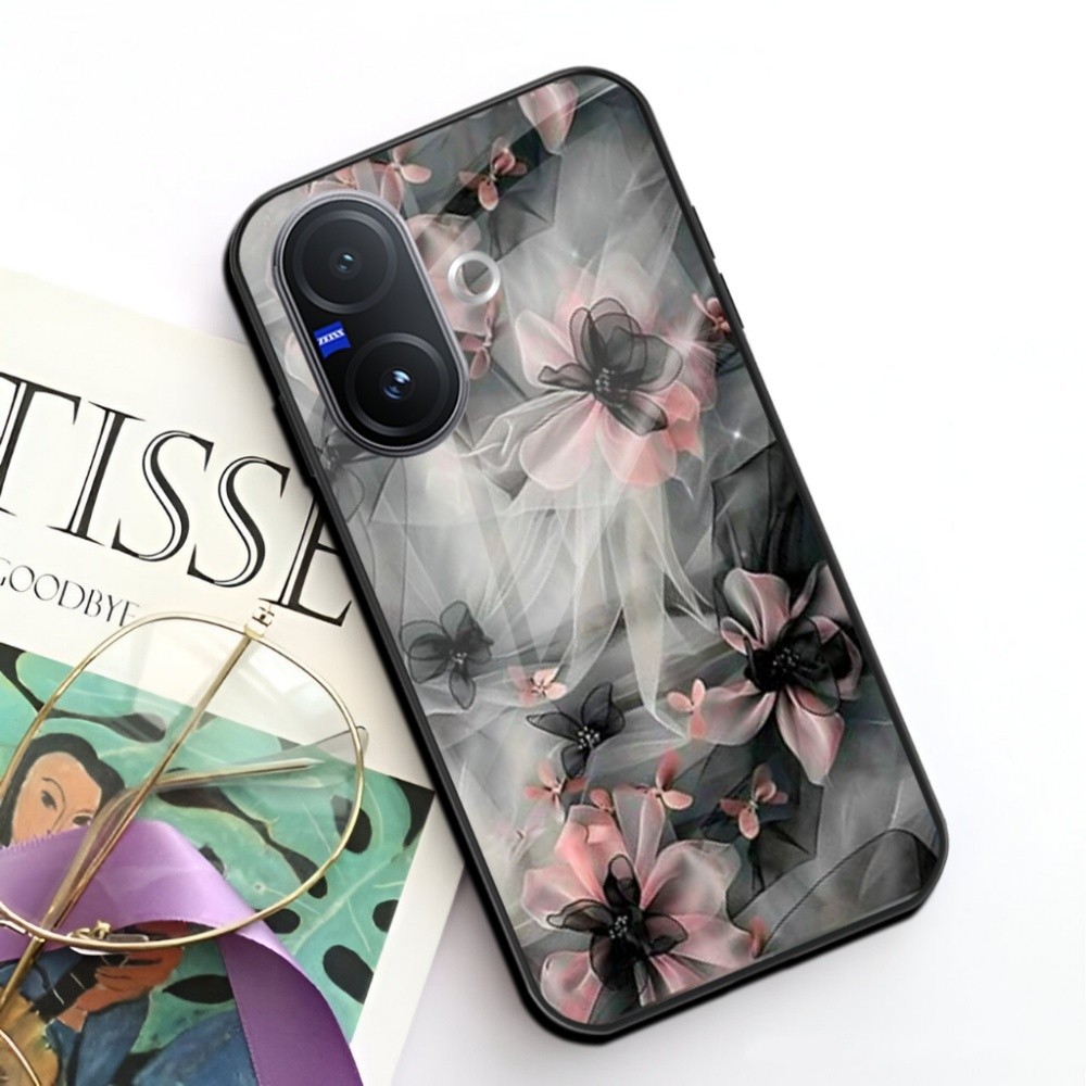 Vitrine de cristal Para iPhone 17 Pro Max 17Air 16 15 13 11 14 12 11 Pro Xs Max XR Gravata borboleta de gaze Capa