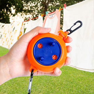 10m 20 Clipes Varal De Roupas Portátil Multifuncional Retrátil Recolhivel Para Pesca Camping Viagem em Oferta na Shopee