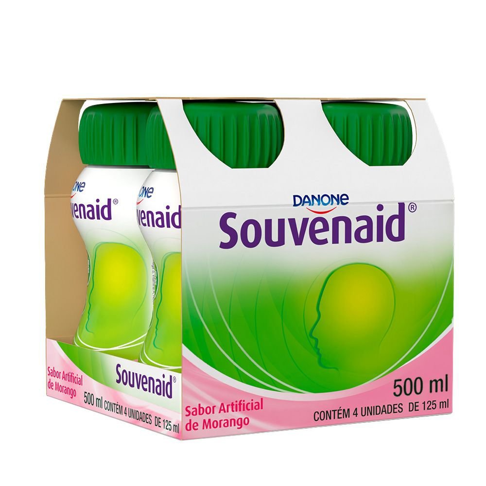 Souvenaid Morango 24 unidades de 125ml em Oferta na Shopee