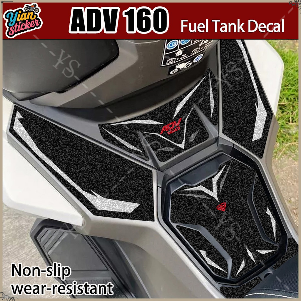 Adesivo Fosco Para Tanque De Combustível Honda ADV 160 , Acessório Protetor Antiderrapante Motocicleta