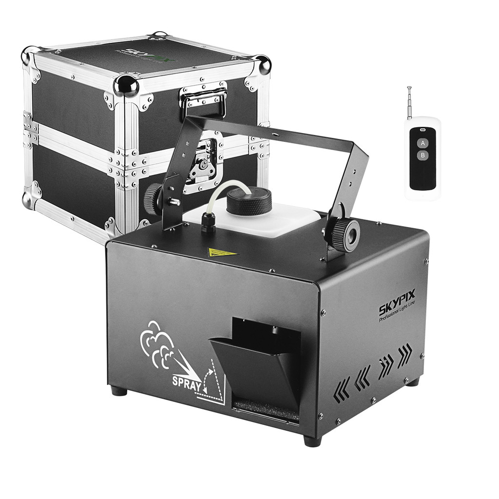 Máquina De Fumaça Haze A Base De Agua 1500w Com DMX Controle Sem Fio 220V SK-HZ1500 Skypix