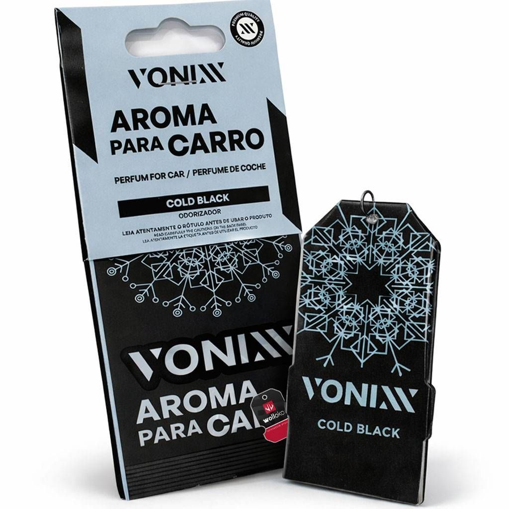 Aromatizante Cheirinho Vonixx Cold Black Automotivo em Oferta na Shopee