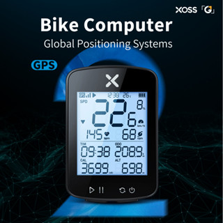 XOSS G+ G2 Plus GPS Wireless Code Watch: ANT+/Bluetooth Dual Mode Connection Speed Tracking Cycling em Oferta na Shopee