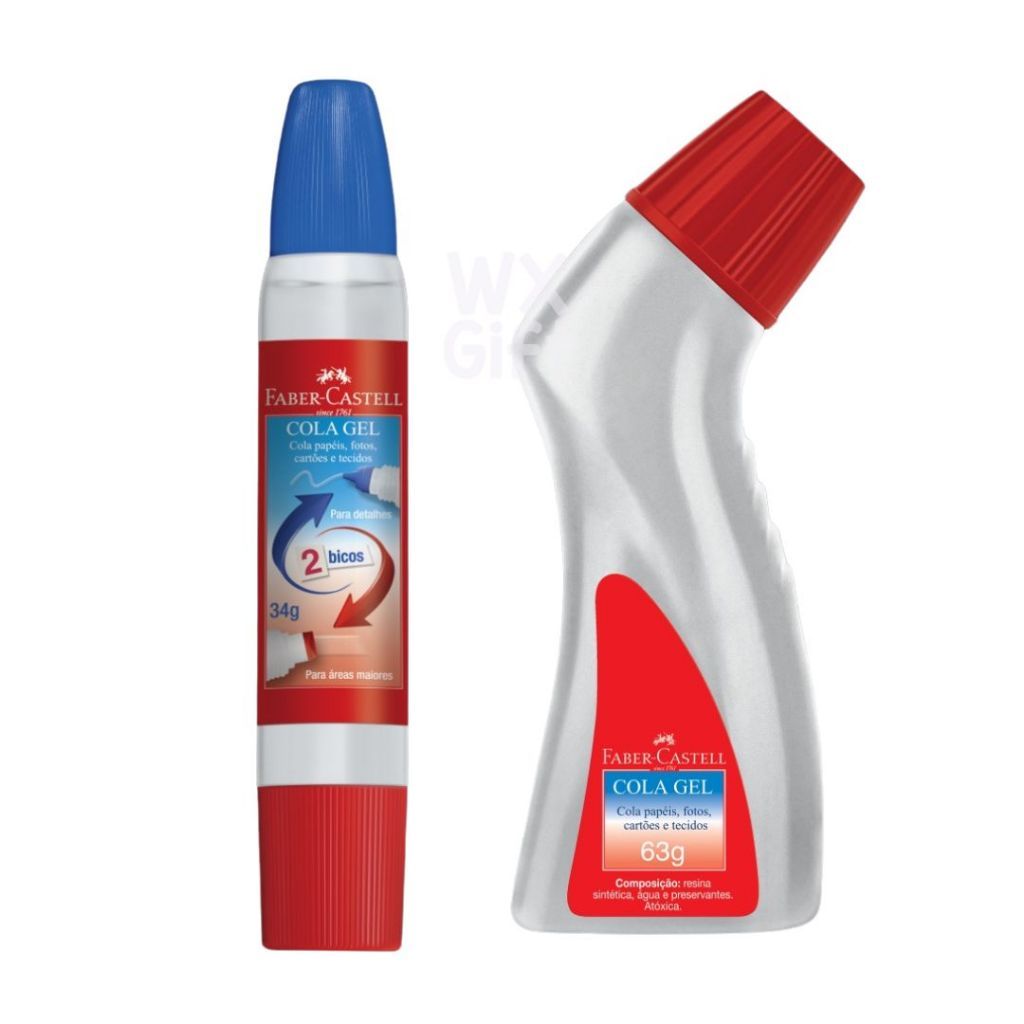 Cola em Gel - Faber Castell / WX Gift em Oferta na Shopee