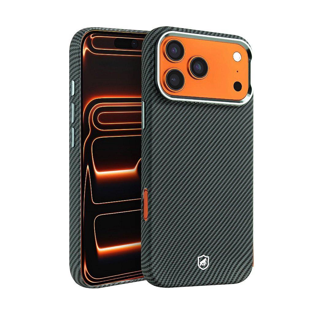 Capa case capinha para iPhone 17 Pro Max - Kevlar - Gshield em Oferta na Shopee