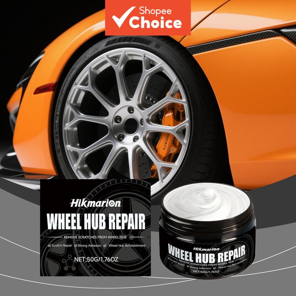  Pasta de Reparo para Arranhões em Roda de Liga 50g | Ajuda a Disfarçar Arranhões e Restaura o Brilho dos Aros