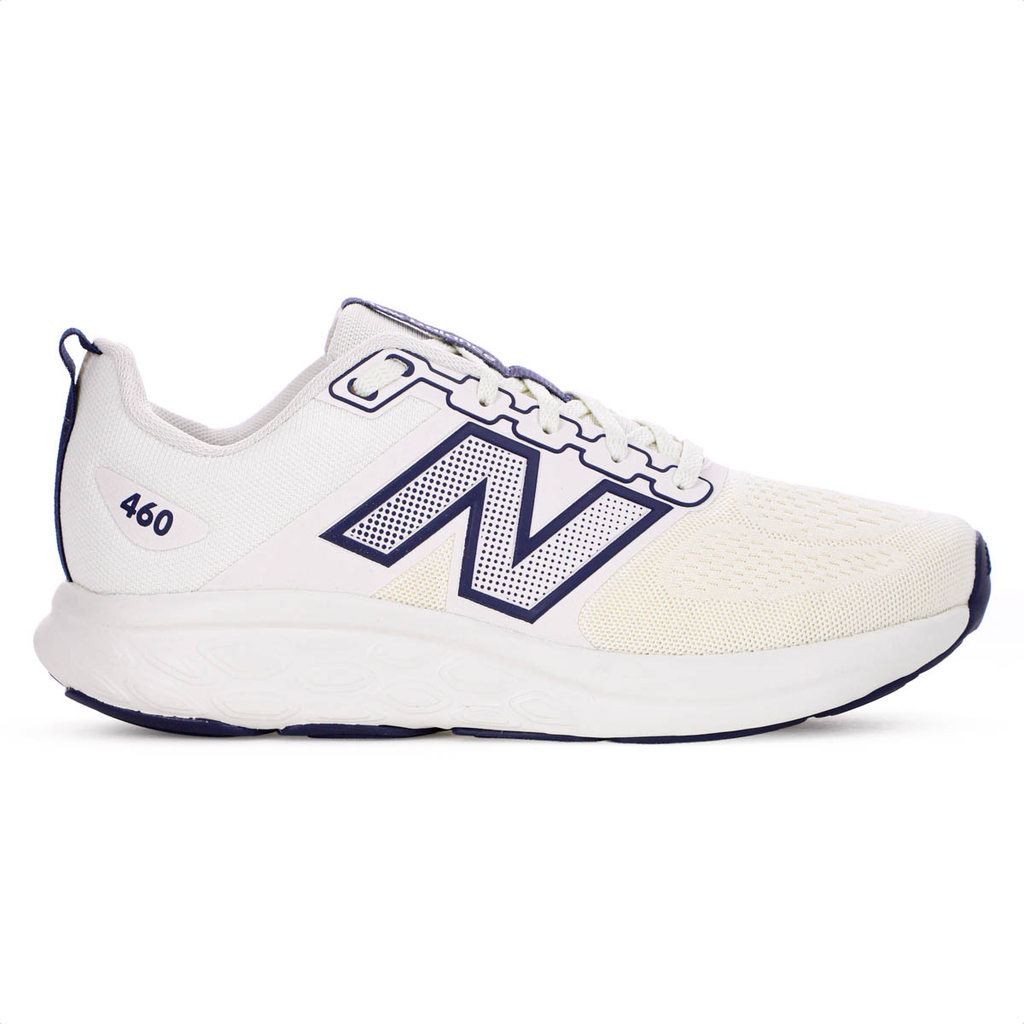 Tênis New Balance 460 V4 Off White e Azul Marinho - Masculino