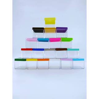 20 Tampa Colorida Caixas Caixinhas 5x5 Lembrancinha em Oferta na Shopee