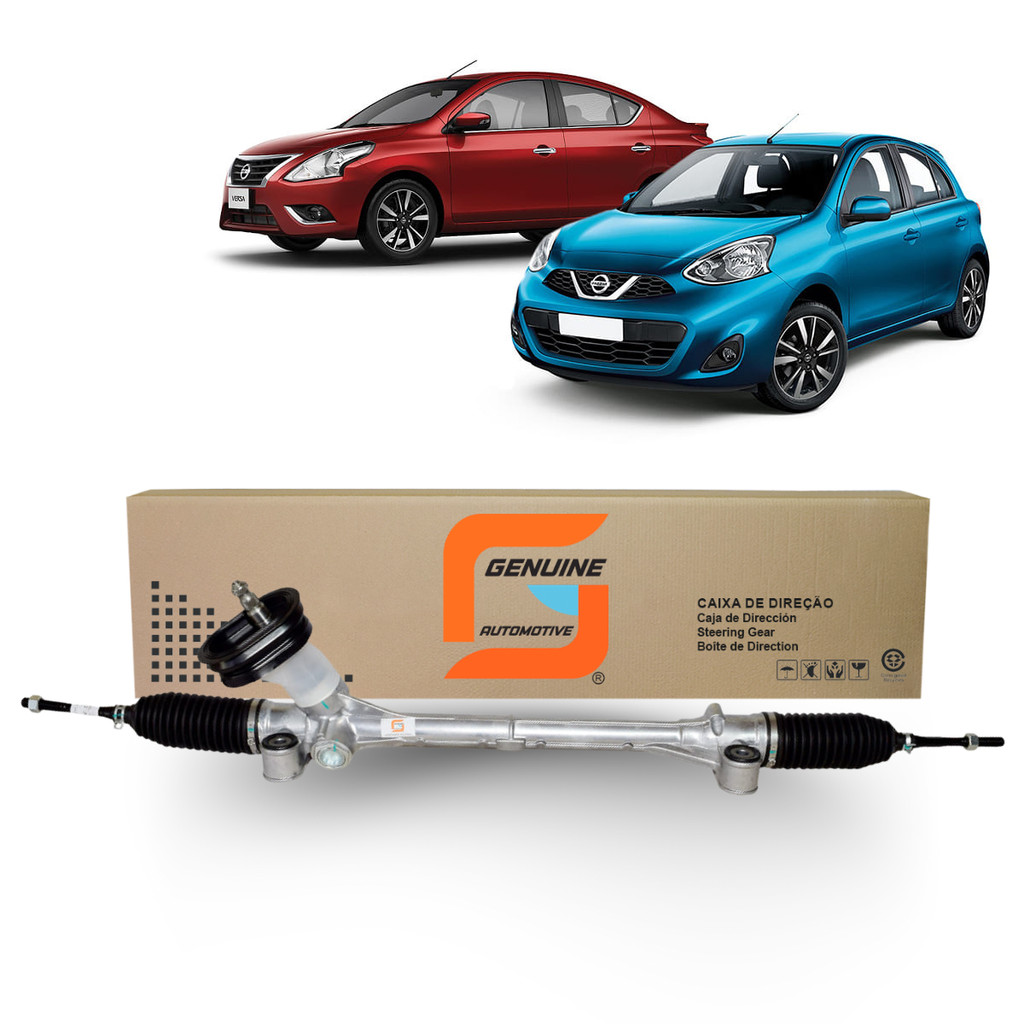 Caixa Direção Mecanica Eletrica Nissan Versa 2009-2020 Nissan March 2011-2020 Pinhão Estriado em Oferta na Shopee