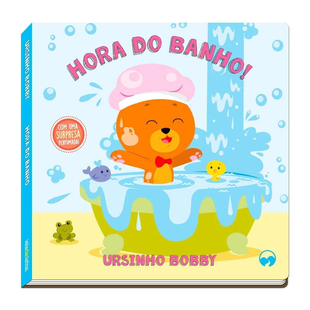 Livro Hora Do Banho: Ursinho Bobby - Amorim Patrícia | Capa Dura
