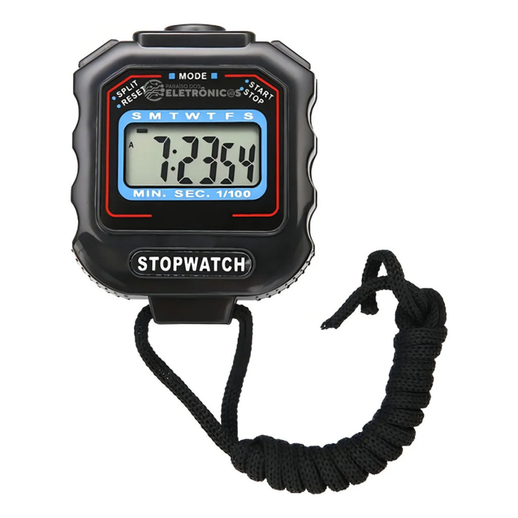 Cronômetro Digital Multifuncional Profissional KL-103 Leve