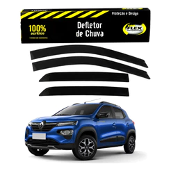 Jogo Calha Defletor Chuva Kwid 1.0 2022 A 2025