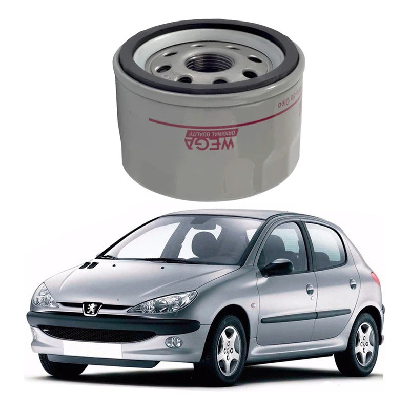 Filtro Oleo Wega 206 1.0 16v 2001 A 2005