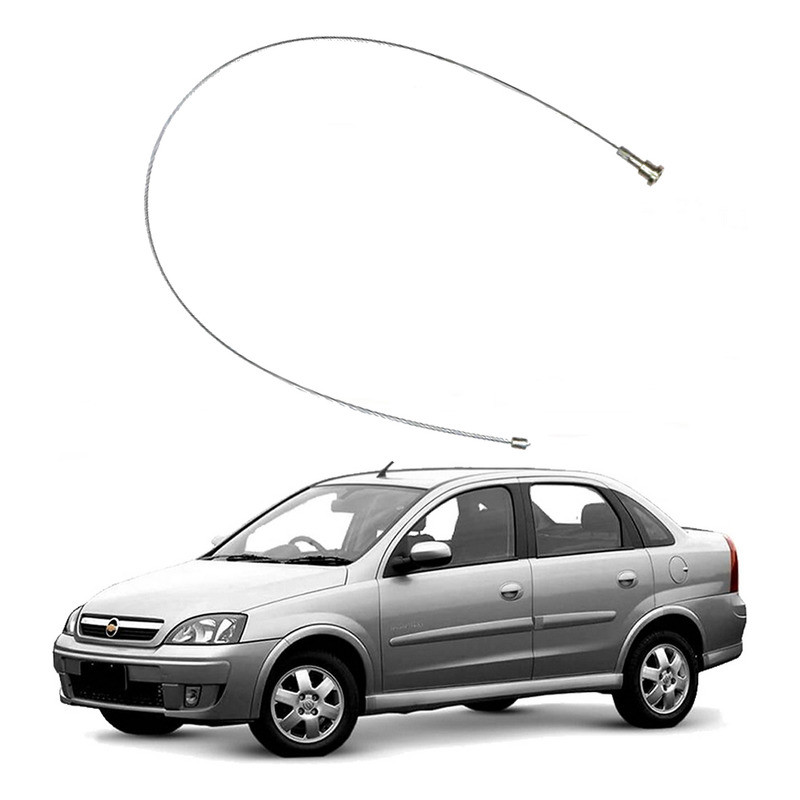 Cabo Freio Traseiro Direito Corsa Novo Sedan 1.4 2007 A 2012