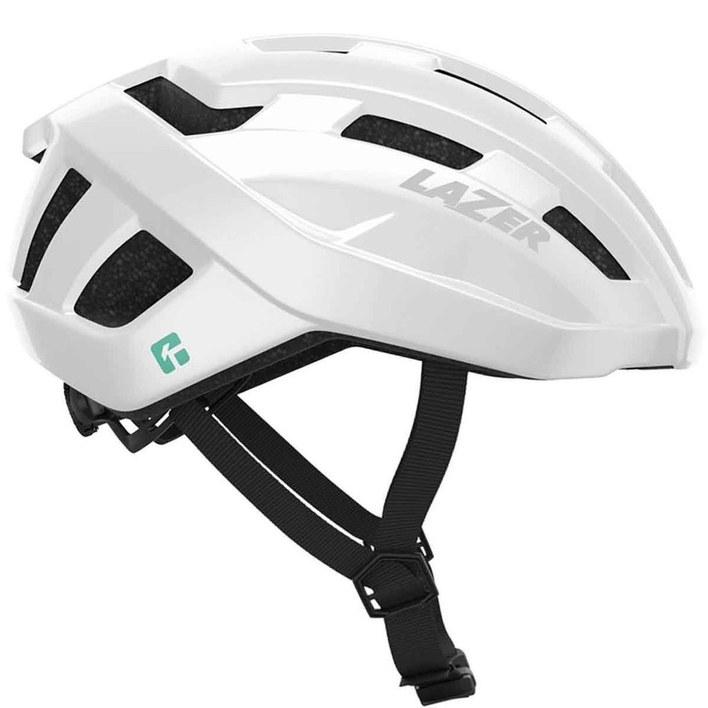 Capacete de Ciclismo Lazer Tempo KinetiCore Branco
