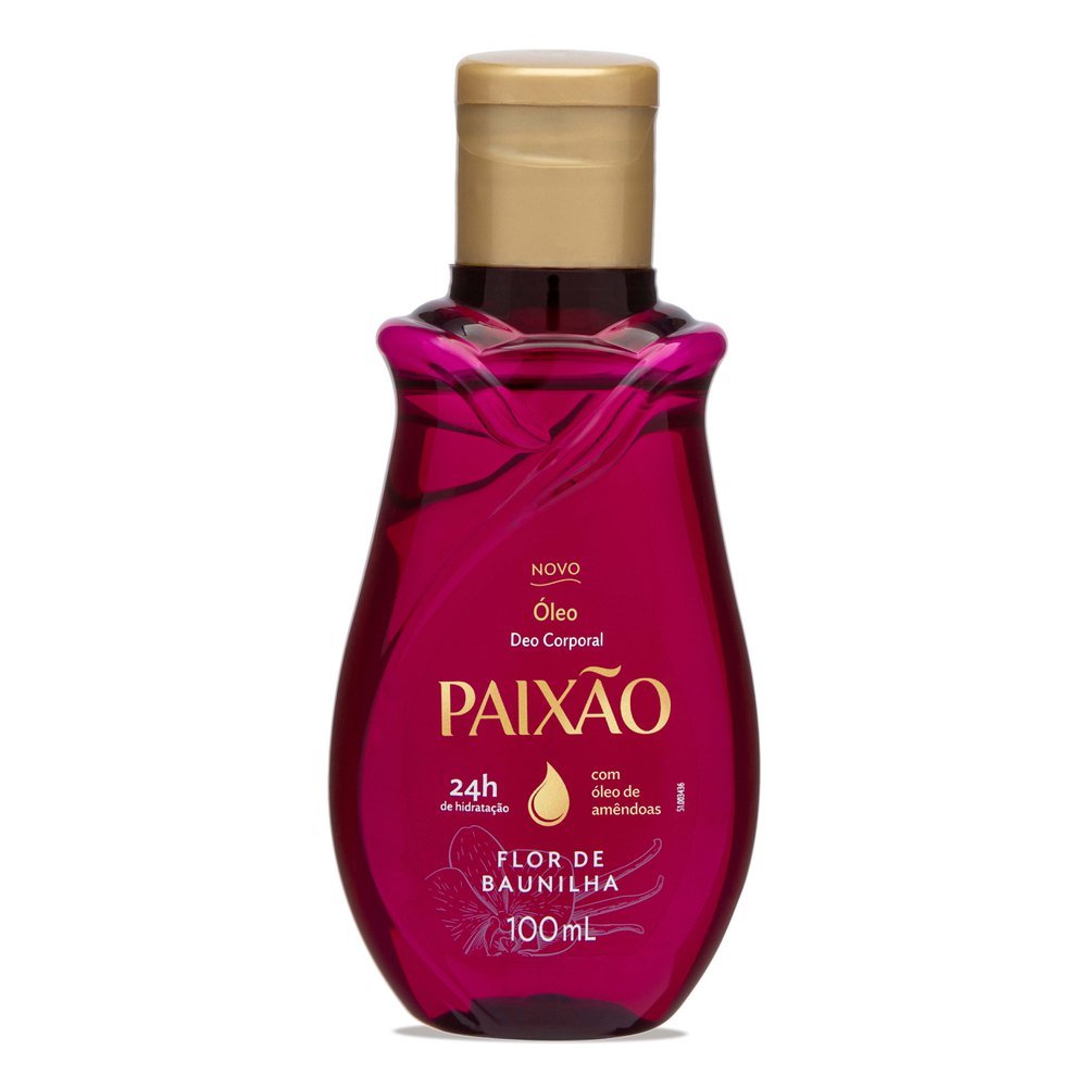 Óleo Corporal Paixão Flor de Baunilha 100ml em Oferta na Shopee