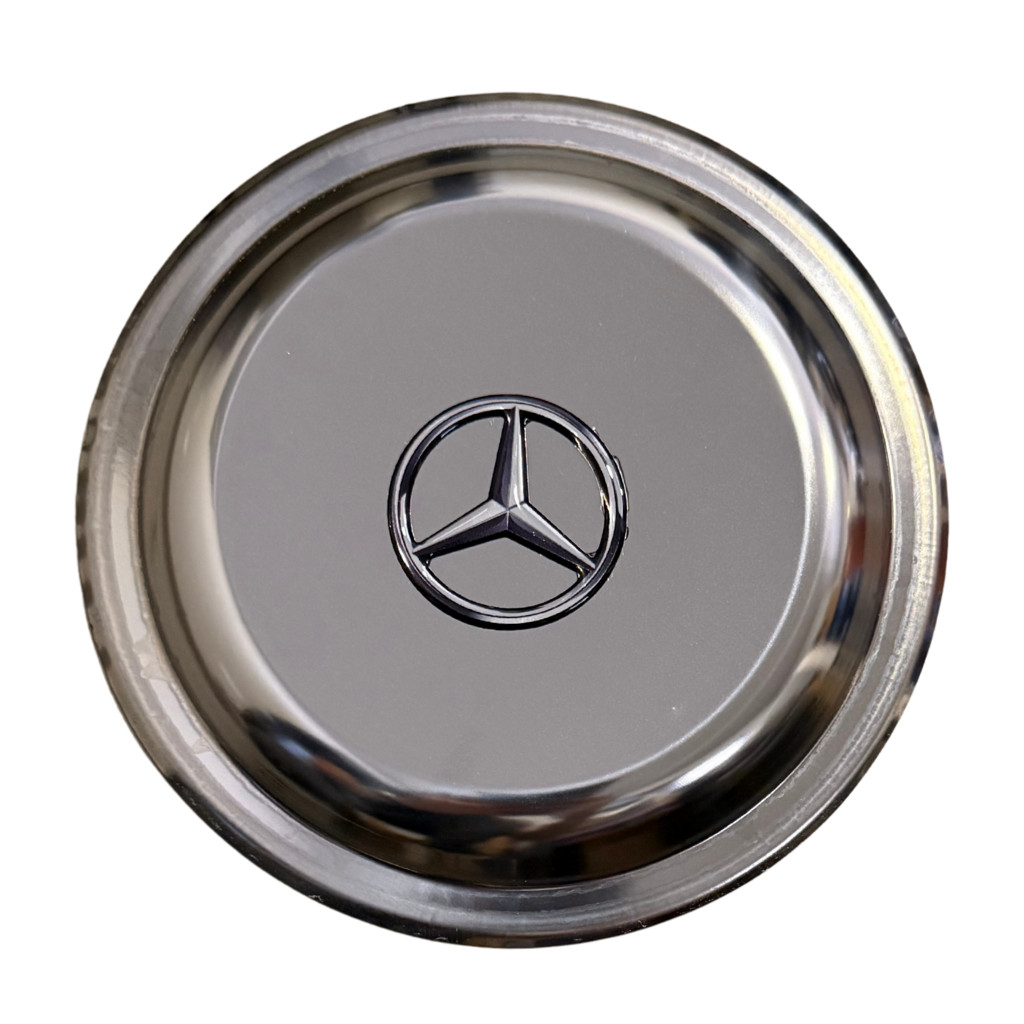 Sobre Tampa Cromada Cubo Dianteira MB Actros Novo c/ Emblema em Oferta na Shopee