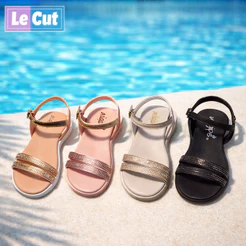 Sandália Infantil Strass Verão Feminino Confortável