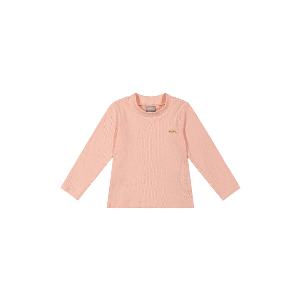 Blusa Infantil Menina Canelada Colorittá Rosa