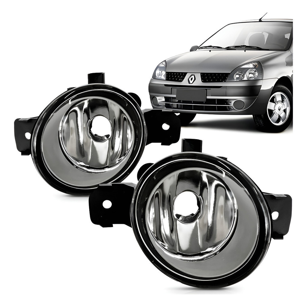 Farol De Neblina Clio 2003 2004 05 06 07 08 09 10 2011 2012 em Oferta na Shopee