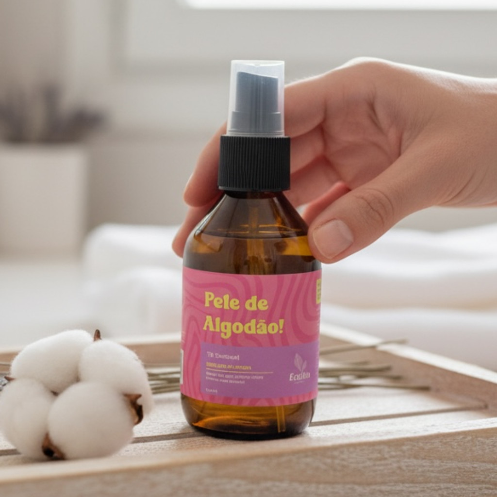 Pele de Algodão | Hidrolato de Lavanda | Natural e Vegano em Oferta na Shopee