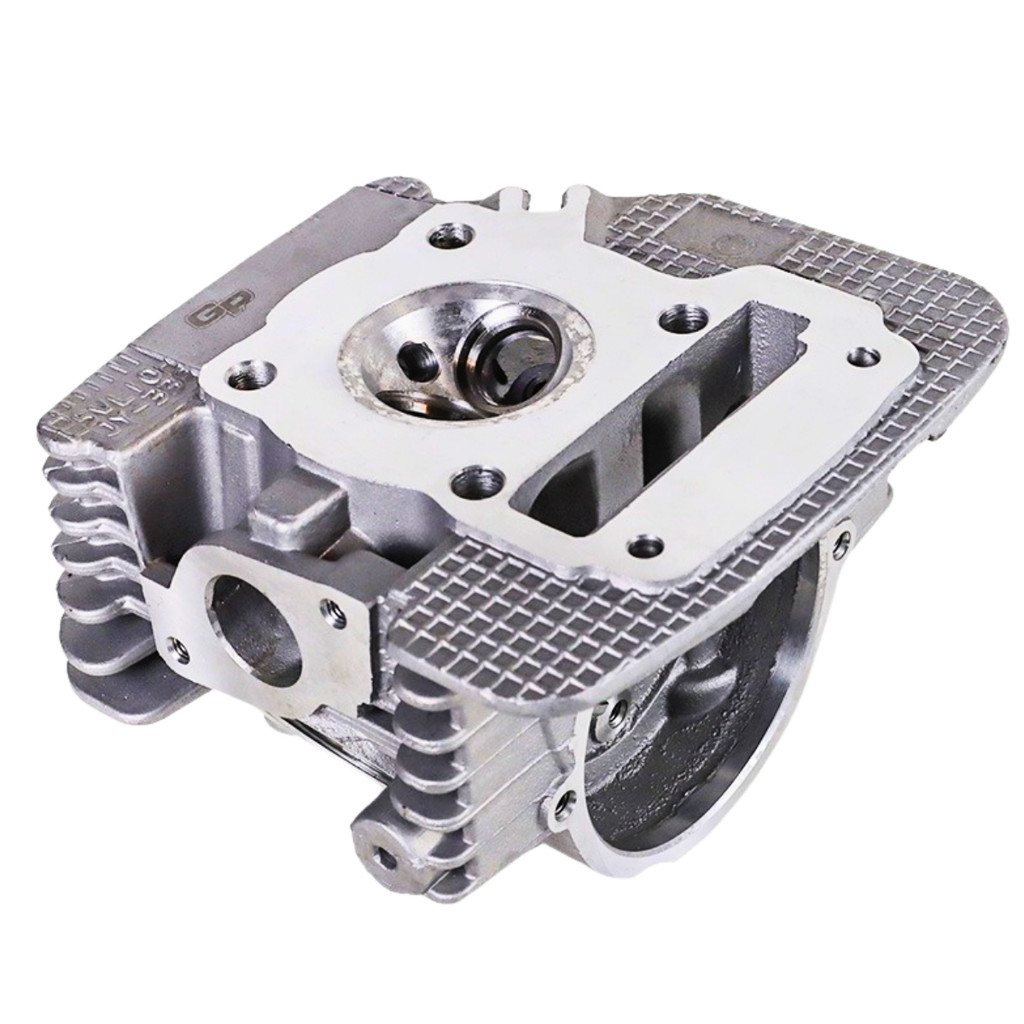 Cabeço completo com furo para catalisador Yamaha Xtz 125 / Ybr 125 /Factor 125 Gp