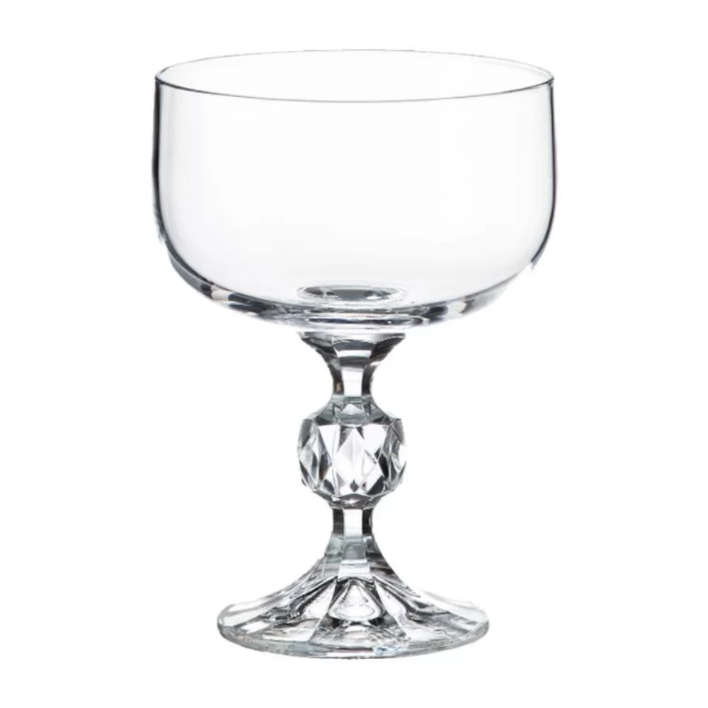 Jogo 6 Taças De Cristal Para Sobremesa 200ml Claudia Bohemia — imagem 2 de 2