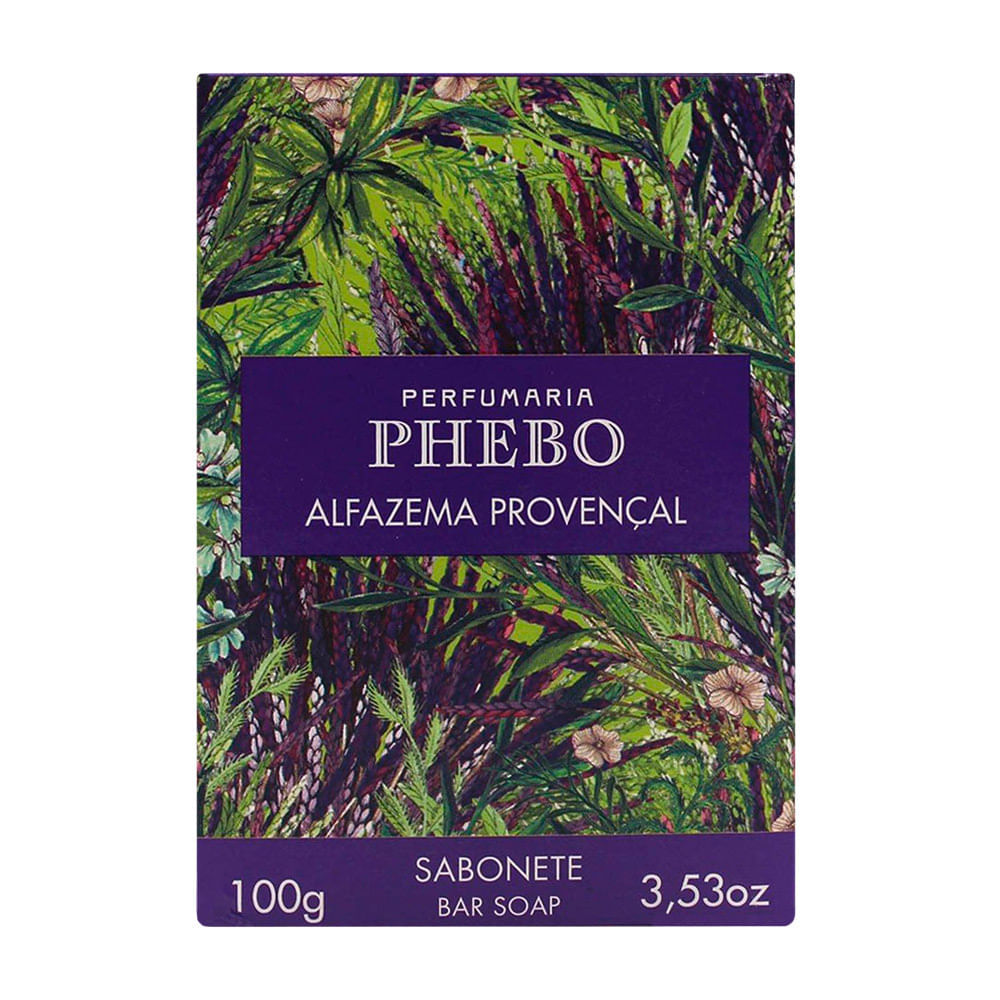 Sabonete Phebo Alfazema Provençal com 100g em Oferta na Shopee