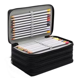 Estojo Escolar Organizador 5 Divisórias – Grande para 92 Lápis Feminino/Masculino em Oferta na Shopee