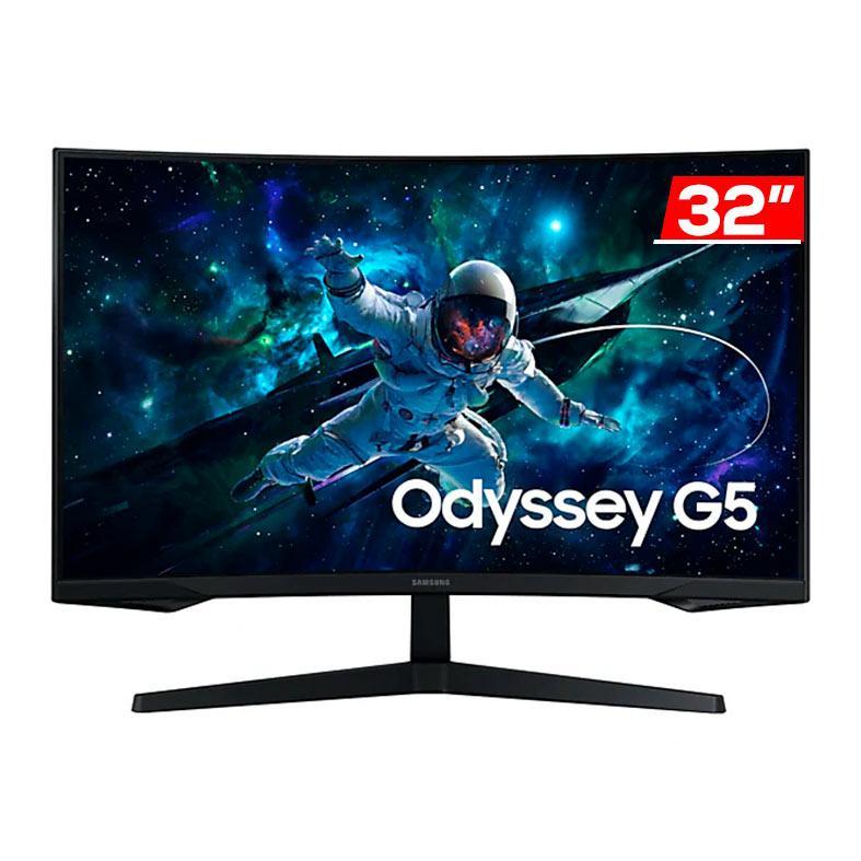 Monitor Gamer Samsung Odyssey G5, 32 Pol, VA, QHD, 1ms, 165Hz, FreeSync, HDMI/DP