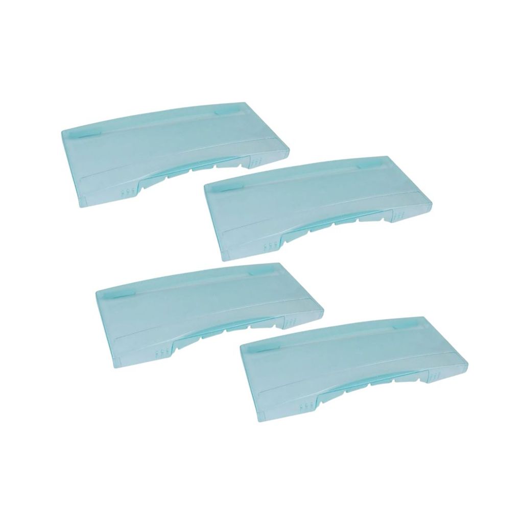 Kit 4 Frontal Gaveta Fe18/fe22/fe26 Compatível Electrolux 77187372