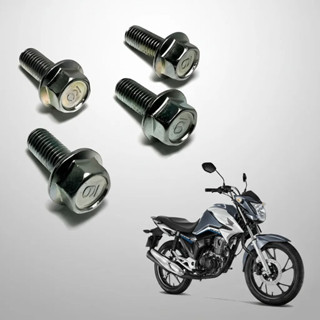 Kit 4 Parafusos Estribo Honda Cg Titan Fan Start 125-150-160 em Oferta na Shopee