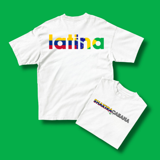 Shakira Copacabana 2026 Live in Rio Orgulho Latino Brasil Colômbia Camisa 100% Algodão Unissex