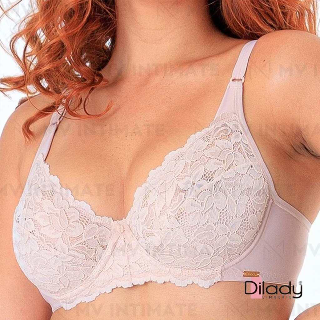 Sutiã Sustentação com Aro Sem Bojo Dilady 139200 em Oferta na Shopee