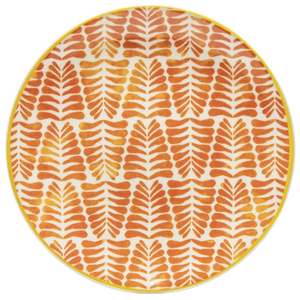 Prato Raso Le Zâmbia Laranja 26cm em Oferta na Shopee