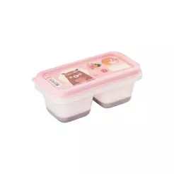 Pote Porta Papinha 2 Divisórias Bichinhos Petit Plasútil
