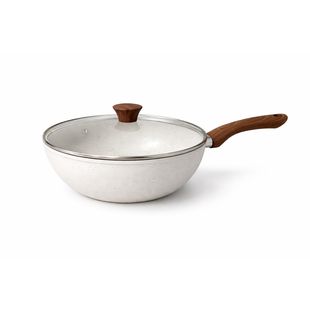 Frigideira Wok c/ Tampa Indução Lecce - Turim - Verona 4,3L - Vista Home