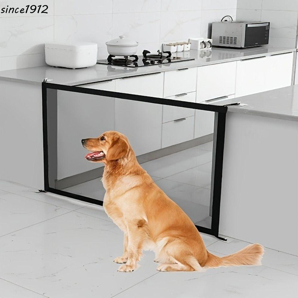 Cercas De Barreira Para Cães De Estimação , Rede Isolada Dobrável Animais Universal Com Malha Respirável Gancho