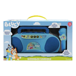 Brinquedo Boombox Karaoke 7971 Bluey Infantil Candide