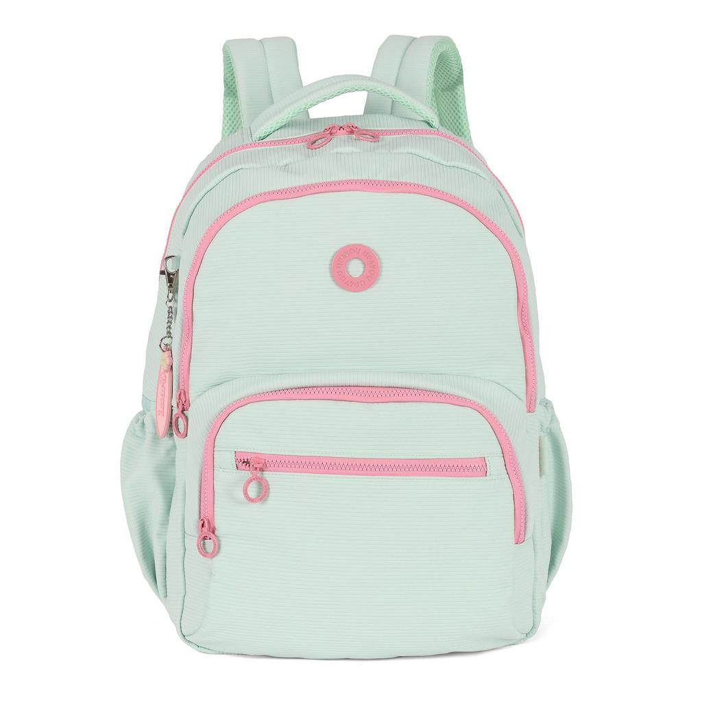 Mochila de Costas Grande Juvenil com Chaveiro Luara Up4you em Oferta na Shopee